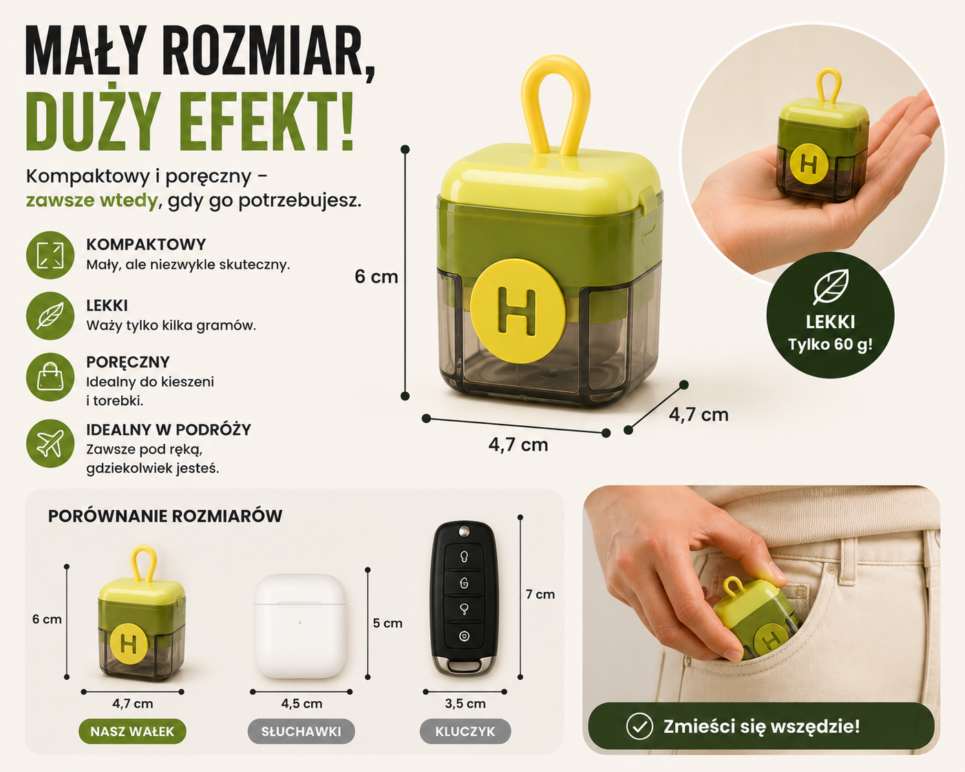 NanoRoller™ | Wielorazowy Wałek do Usuwania Sierści i Kłaczków